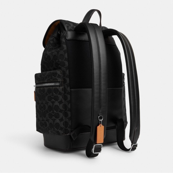 NWT Coach Outlet Sprint Backpack In Signature Denim - Picture 4 of 4